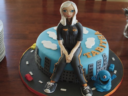Tabby's birthday cake